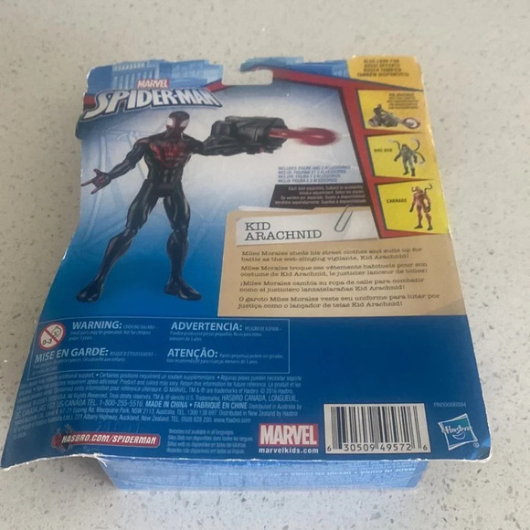 🏳️‍🌈 Marvel Spider-Man Arachnid action  figure NWT SEALED - Picture 5 of 6